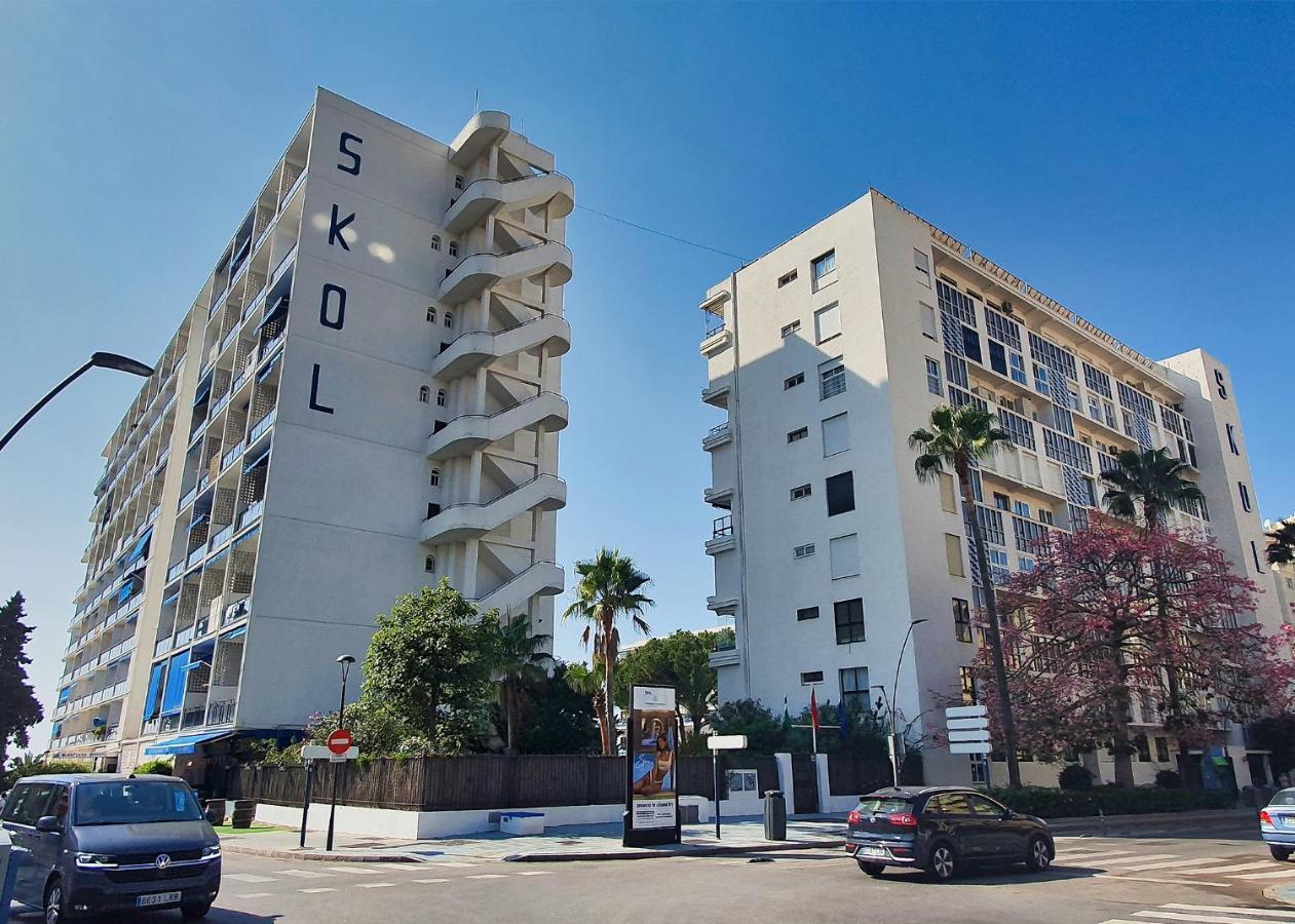 Skol 131 - Studio At Skol Building In Marbella Centre With Sea Views. Bagian luar foto